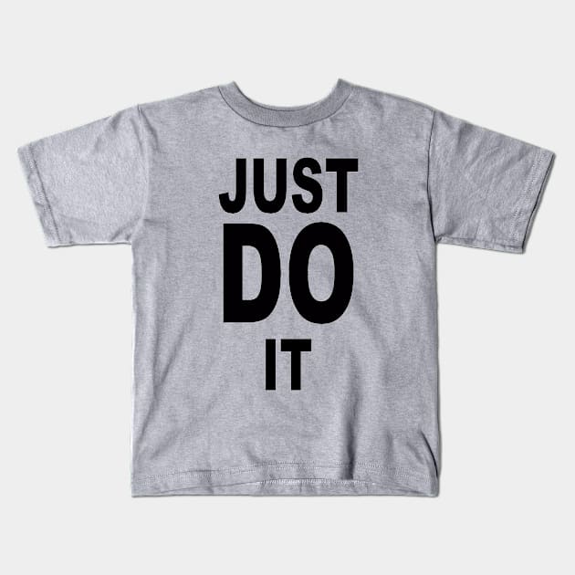 Shia LaBeouf just do it Kids T-Shirt by DESIGNBOOK